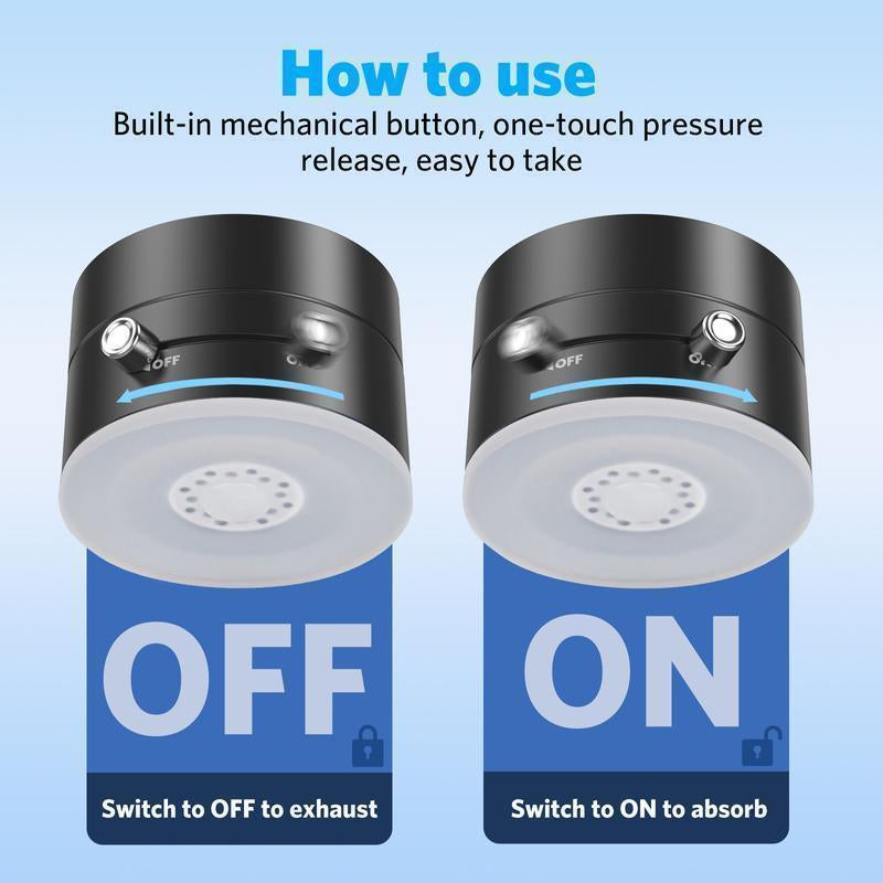 Mobile Phone Holder 360° Adjustable Vacuum Magnetic Suction Cup Phone Mount, Hands-Free Magnetic Cell Phone Holder for Car/Gym/Mirror/Smoot Magnetic Rotating Foldable Phone Stand Magnetic Phone Holder